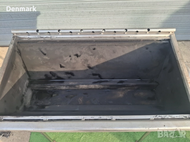 Барбекю на дървени въглища от неръждавейка, снимка 4 - Барбекюта - 52055460