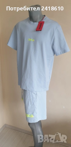 Hugo Boss HUGO Dindion Cotton Mens Size S НОВО! ОРИГИНАЛ Мъжки Комплект!, снимка 8 - Спортни дрехи, екипи - 54142688