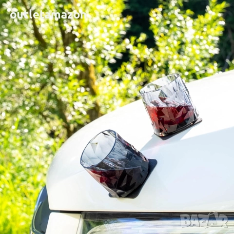 Silwy® Високотехнологични пластмасови магнитни чаши с метални нано гел подложки , снимка 4 - Къмпинг мебели - 52438295