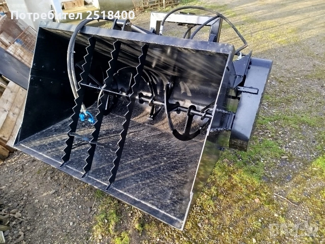 Кофа за бъркане на цимент, която се задвижва от трактора с хидравлика., снимка 6 - Селскостопанска техника - 53697962