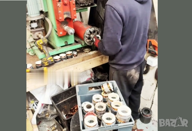 Нова Машина REM-M за извличане на чиста мед от скрап електрически двигатели, снимка 2 - Електродвигатели - 52635832