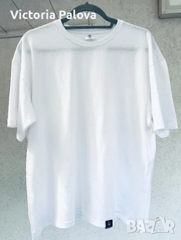 Бяла тениска ROUTE 66  памук