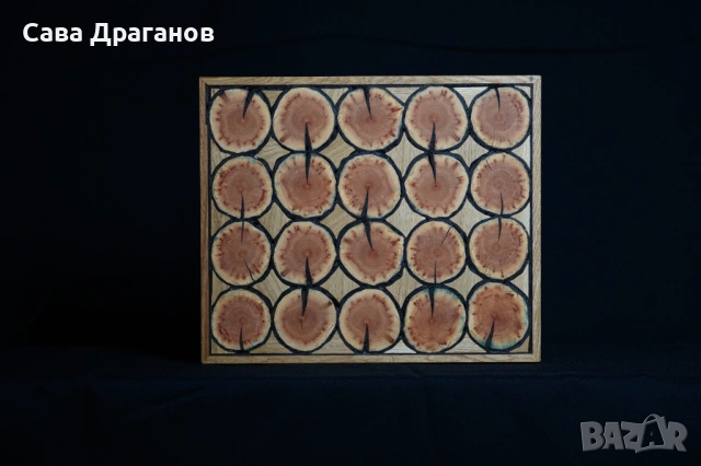 Стенна пластика от масивна дървесина "Природна хармония"