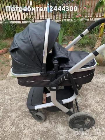 Детска количка Flykids Pram Travel 3 в 1, снимка 2 - Детски колички - 48001817