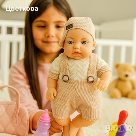 Реалистично бебе, снимка 5 - Кукли - 51674497