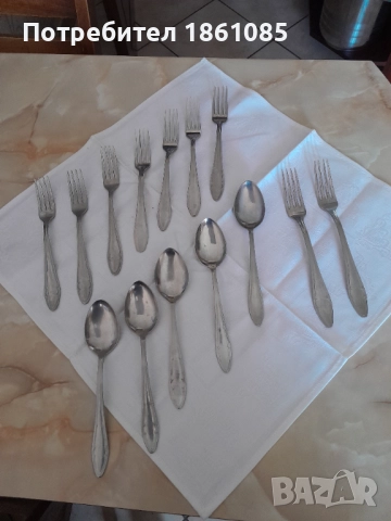 Комплект български вилици и лъжици
