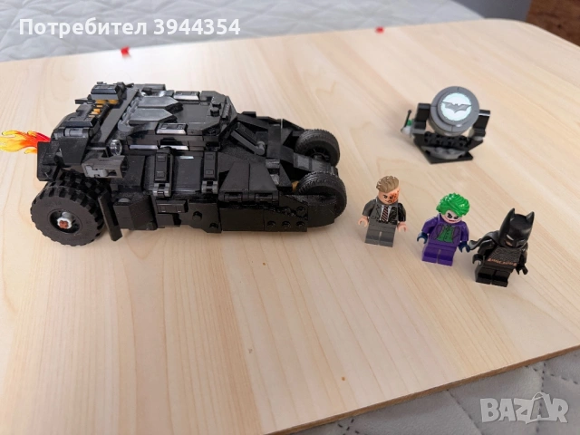 Lego Batman Колекция - BATMOBILE, BATCYCLE, снимка 3 - Конструктори - 53453317