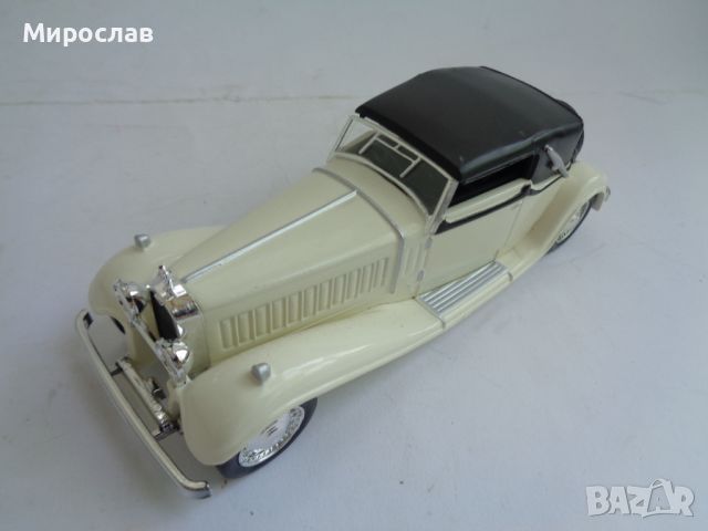 1:43 DEL PRADO BUGATTI ROYALE ИГРАЧКА КОЛИЧКА РЕТРО МОДЕЛ, снимка 5 - Колекции - 45863637