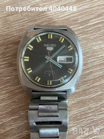 Seiko 5 Automatik. Рядък модел. Перфектно работещ. , снимка 5 - Антикварни и старинни предмети - 54028417