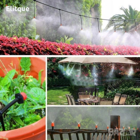 Комплект за капково напояване 25 м – пълен сет с регулируеми дюзи, снимка 9 - Други стоки за дома - 54219514