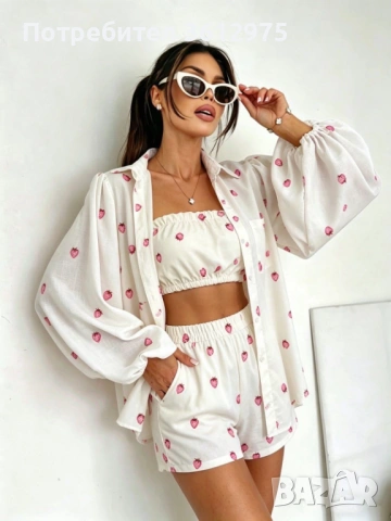 Дамски комплект от 3 части, снимка 8 - Спортни екипи - 54261756