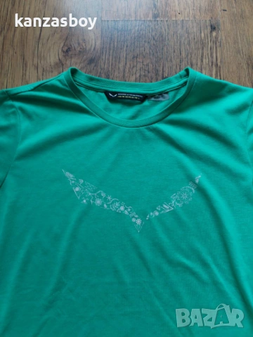 salewa T-Shirts Dry'Ton - страхотна дамска тениска КАТО НОВА Л , снимка 4 - Тениски - 54283163