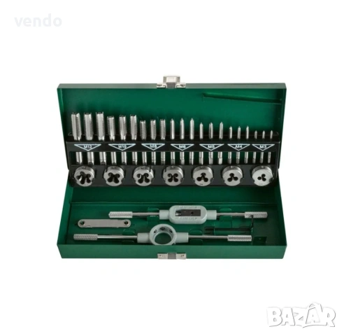 *ЧИСТО НОВ*PARKSIDE Комплект метчици и плашки 