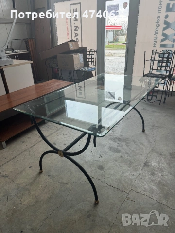 Комплект мебели от ковано желязо , снимка 7 - Маси - 53510098