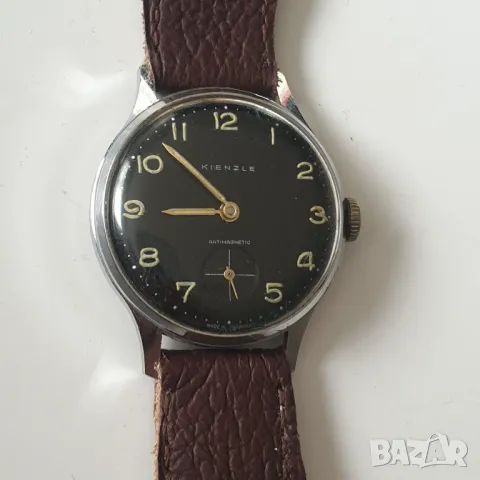 Винтидж немски военен ръчен часовник KIENZLE, снимка 7 - Антикварни и старинни предмети - 49978733