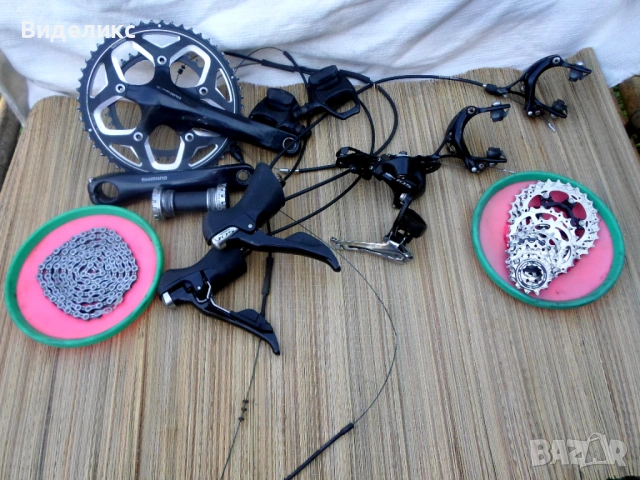 Shimano 105/2*11 шосеен монтаж/