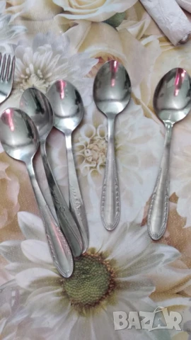 Алпака вилици и лъжици, снимка 6 - Прибори за хранене, готвене и сервиране - 50835386
