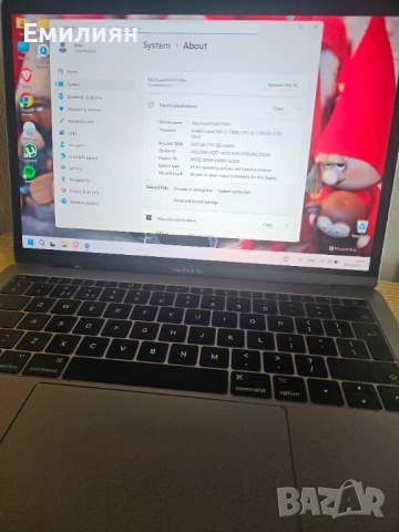 Macbook Pro 13 2017, снимка 12 - Лаптопи за дома - 52813308