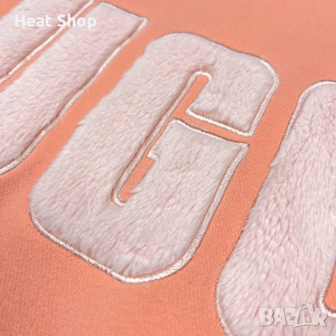 Дамска блуза UGG Madeline Fuzzy Logo Crewneck Sweatshirt, снимка 3 - Блузи с дълъг ръкав и пуловери - 53914569