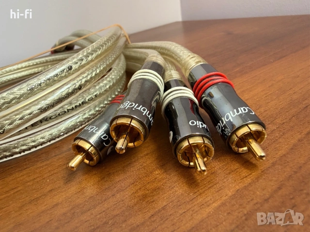 Cambridge Audio AZUR Reference Interconnect cable / Аудио кабели, снимка 7 - Ресийвъри, усилватели, смесителни пултове - 53494303
