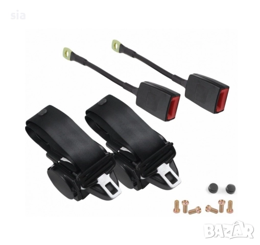 Предпазни Колани за автомобил,комплект автоматични колани за кола, 2бр, снимка 3 - Аксесоари и консумативи - 40664281