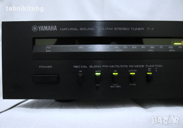 ⭐⭐⭐ YAMAHA T-7 ⭐⭐⭐ Рядък топ модел ретро тунер, 85db Stereo, цена като нов $410, снимка 2 - Аудиосистеми - 11752150