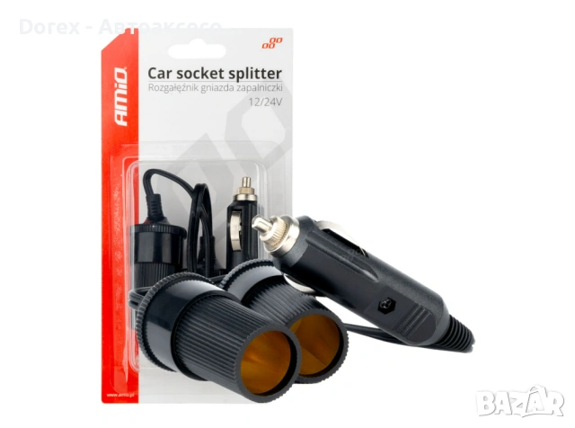 Разклонител за букса за автомобилна запалка 12V-24V
