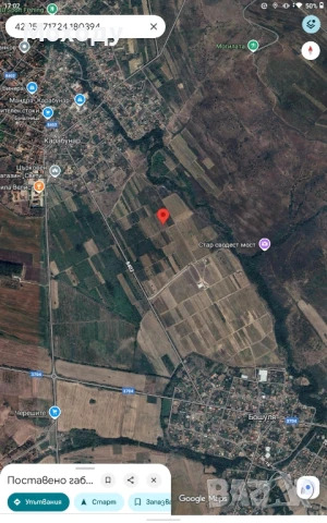 Лозе Мерло село Карабунар, местност Водниците 6,800 декара(1/2 от 13,601 декара), снимка 2 - Земеделска земя - 51342807