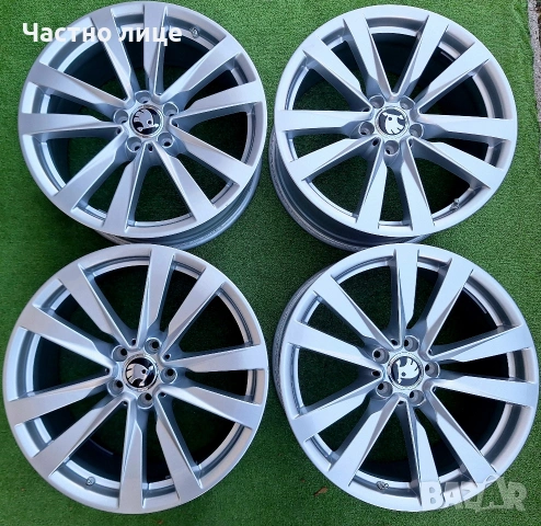 Продавам 4бр 19-ки джанти за Шкода Супърб, Супърб Скаут, Кодиак, Еняк 