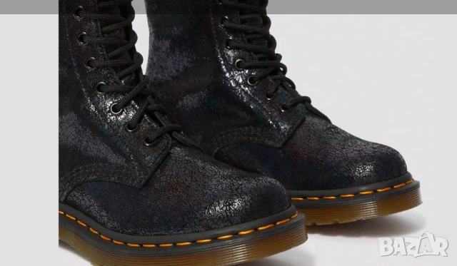 Dr. Martens Molly Iridescent Crackle номер 43 ботуши / боти / кубинки , снимка 8 - Мъжки боти - 53404529