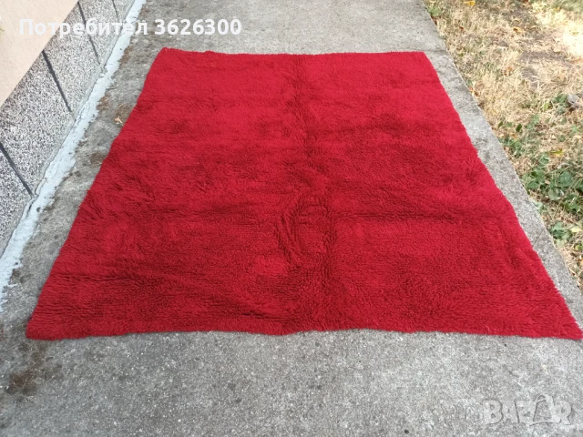 Китеник вълнен , снимка 2 - Покривки за легло - 51166154