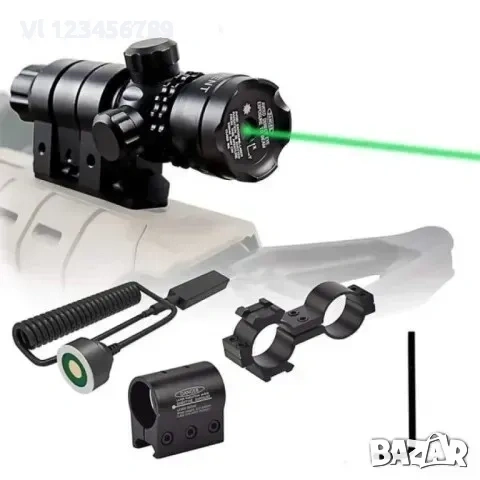 Зелен лазарен бързомер ефективен до 1000 м,