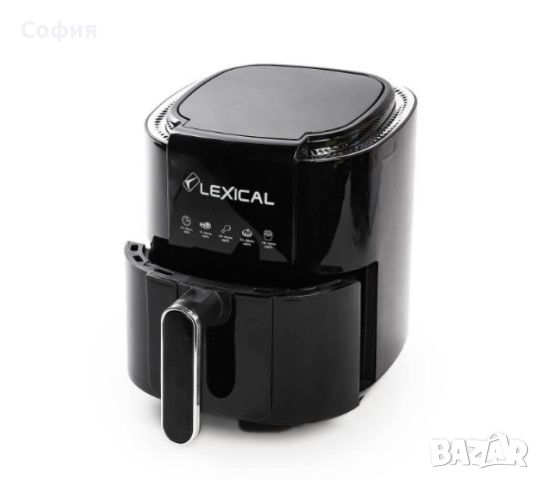 Фритюрник с горещ въздух Lexical Airfryer , снимка 3 - Фритюрници - 45638158