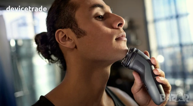 Самобръсначка Philips Shaver Series 1000 S1142/00, Мокро и сухо бръснене, снимка 4 - Електрически самобръсначки - 50534951