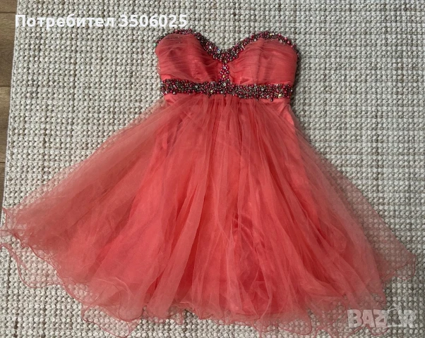 Продавам къса официална рокля, снимка 2 - Сватбени рокли - 50744772