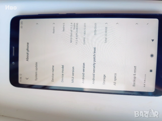 Xiaomi Redmi 6 32GB/3GB отлично състояние, двойна камера, слот за карта, две сим карти , снимка 6 - Xiaomi - 53970924