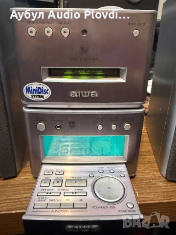 AİWA HR-MD90EZ MD-CD TUNER STREO Mini System , снимка 5 - Аудиосистеми - 54106762