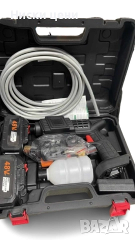 Акумулаторна водоструйка с 2 батерии 48V, снимка 5 - Парочистачки и Водоструйки - 52454168