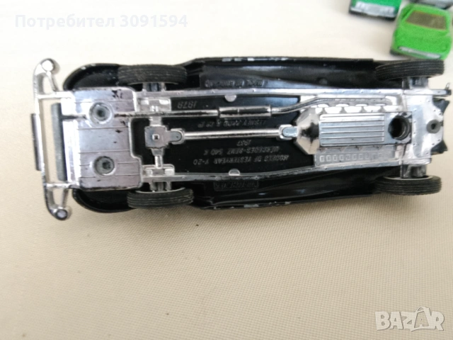  Matchbox от миналото от Lesney Y-20 Mercedes-Benz 540k от 1937 г., , снимка 3 - Колекции - 53542270