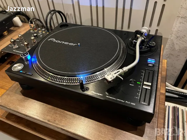 Pioneer PLX-1000 Black DJ грамофон с MC Доза DENON DL 110., снимка 1 - Грамофони - 47899827