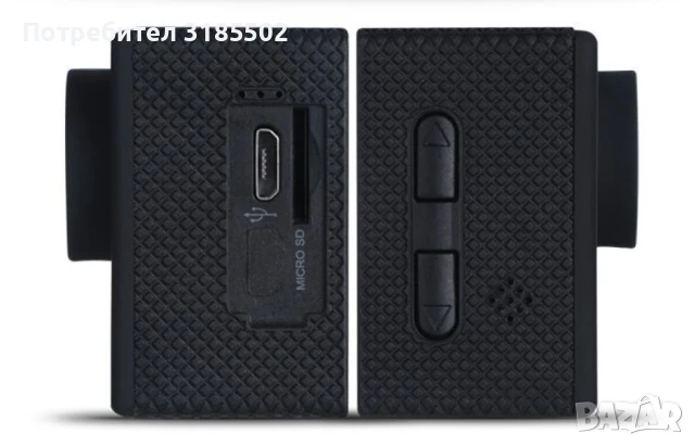 Екшън камера SPORTS CAM, водоустойчива, 4K HD/ Мегапиксели на камерата: 16; Цвят: Черен, Сребрист; И, снимка 2 - Камери - 50813175