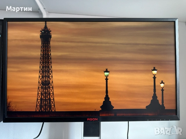 Геймърски монитор AOC AGON AG271QG / 2560x1440/ 165Hz / G-Sync
