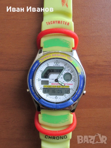 Casio AW-220 SPEED MEMORY 5BAR Made in Japan Касио, снимка 3 - Мъжки - 52010609