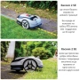 Косачка робот без ограничителен кабел и антена RoboUp Racoon 2 SE – до 600 м2 с подарък резервни нож, снимка 5