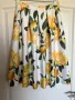 Dorothy Perkins нова елегантна разкошна пола свеж лимонен принт лимони лимон , снимка 1