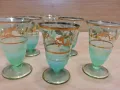 стари стъклени чаши чашки, снимка 5