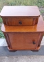 Антично нощно шкафче (Пловдив, 1952 г.), снимка 1