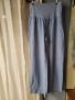 H& M ЛЕНЕН  син панталон,широки крачоли- М размер, снимка 2