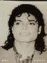 Винтидж снимка картичка на ПОП ИКОНАТА Michael Jackson рядка за КОЛЕКЦИЯ 51229, снимка 4