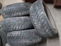 Зимни гуми с джанти и тасове - 205, снимка 4
